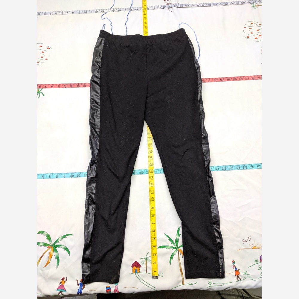 Women's Size Large Mix&Co Yoga Pants Leggings w/ F